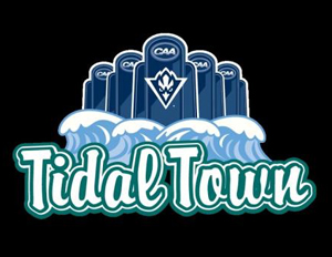 Tidal Town graphic with CAA trophies
