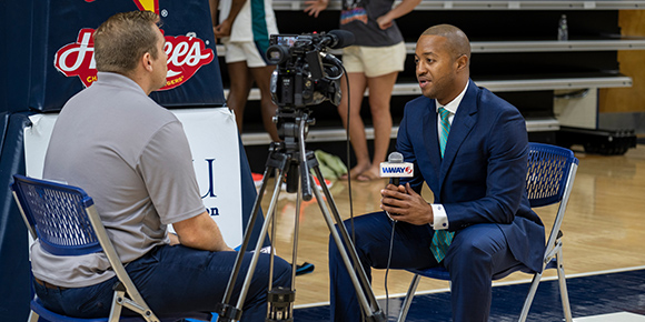 News reporter and coach