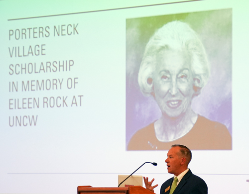 Porters Neck Village Scholarship in memory of Eileen Rock at UNCW